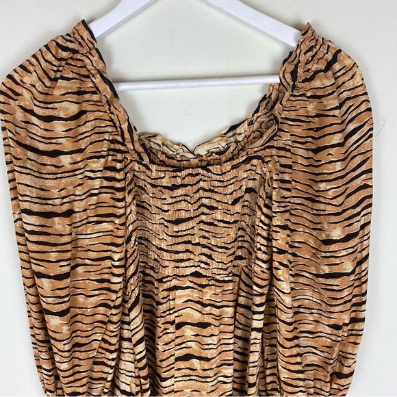 Faithfull The Brand Ira Animal Print Mini Dress - Picture 8 of 13